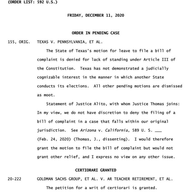 000000 テキサスの訴えに対する最高裁の判決12112020.png
